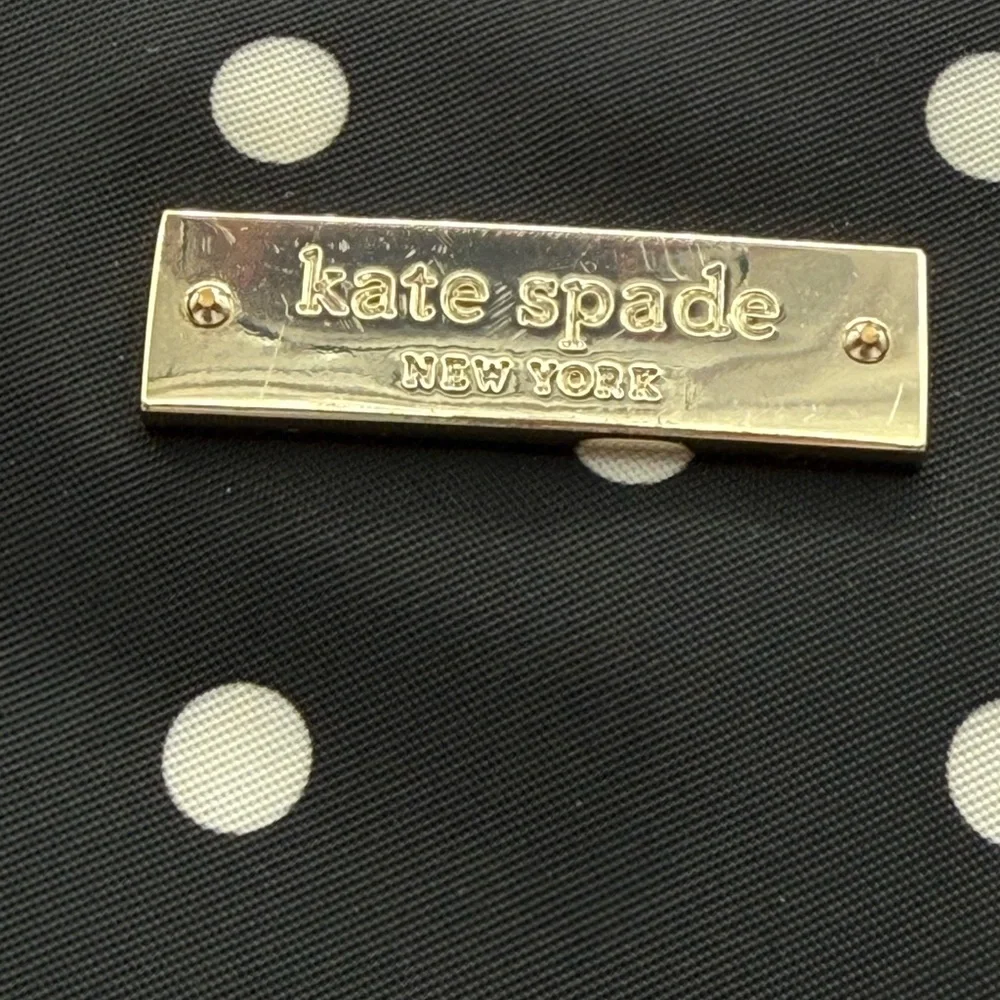 Kate Spade Black and White Polka Dot Accessory